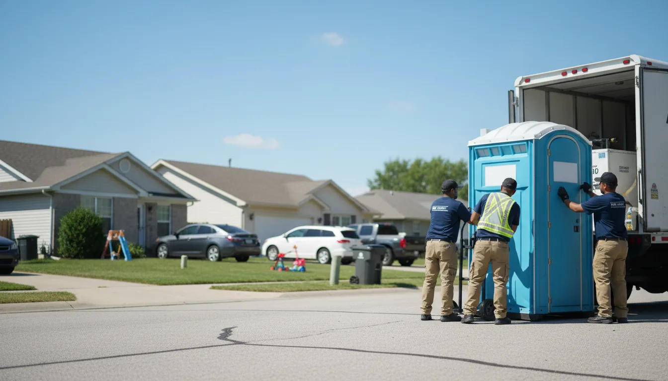 Standard Porta Potty Rentals in Riverdale, IL near me